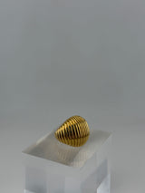 Gold shell ring - Image 1