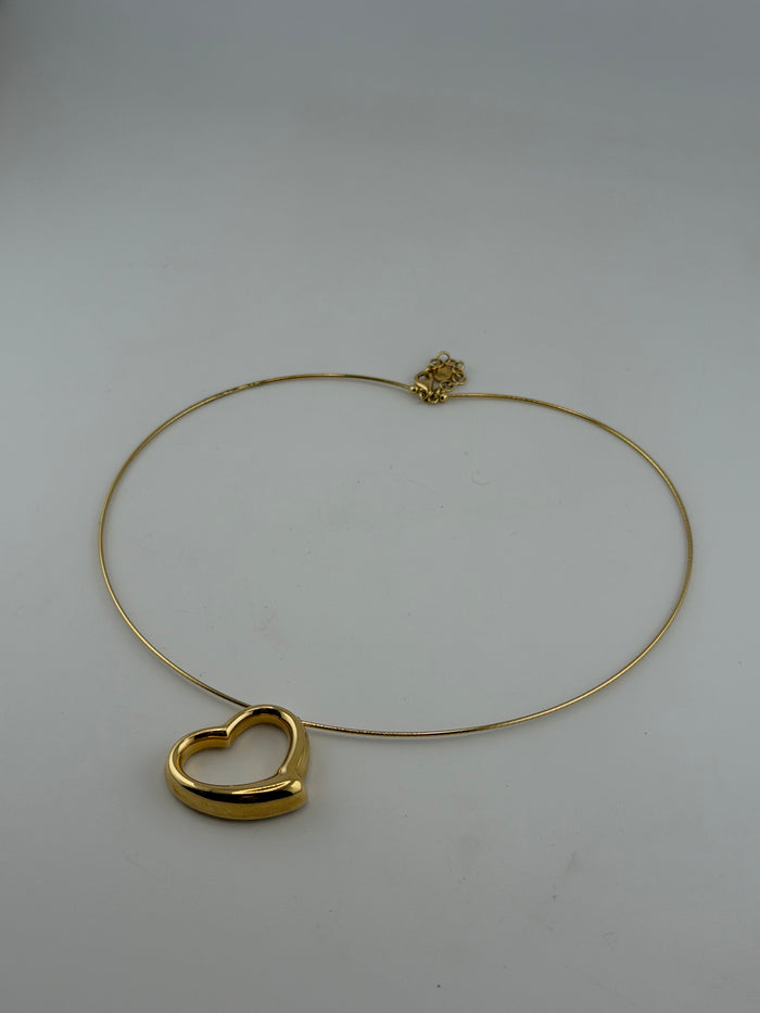 The Eternal Heart — 18K Solid Gold Necklace