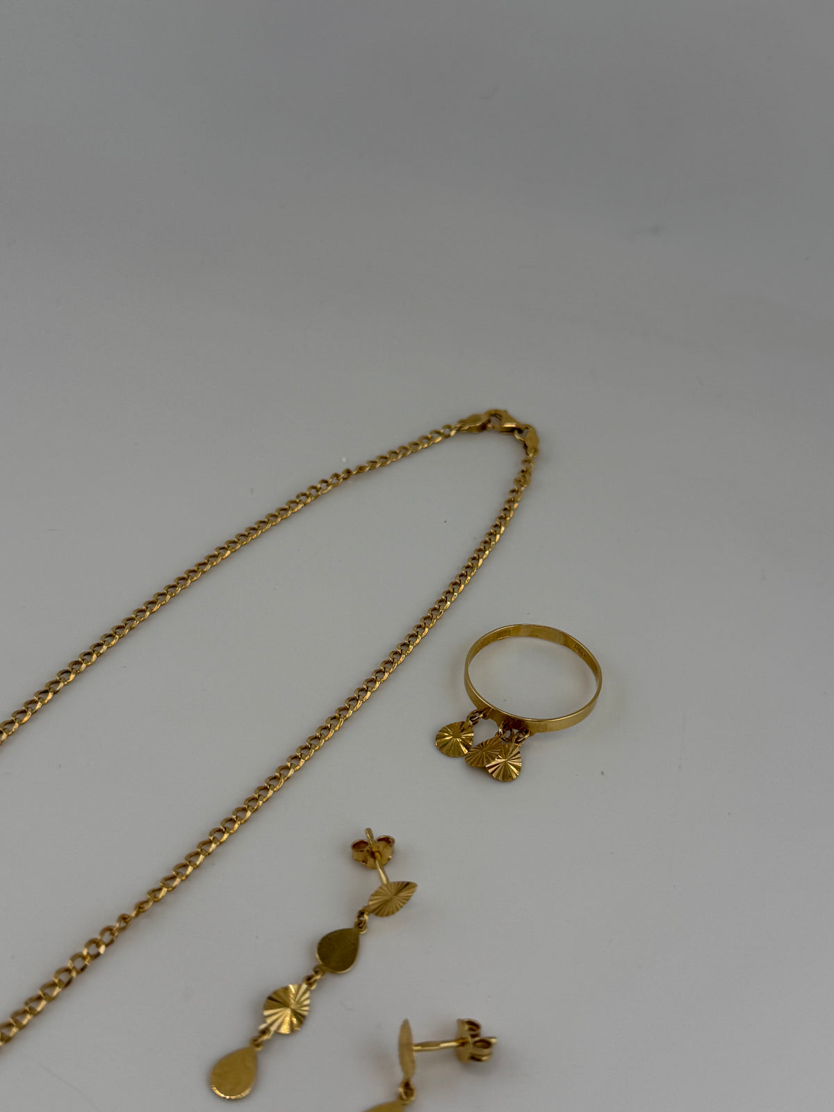 Sunburst – 18K Solid Gold Jewelry Set - Image 3