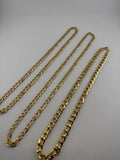 18K Solid Gold Miami Cuban Link Chain