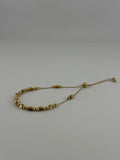 18K Solid Gold | Golden Élan Bead Bracelet