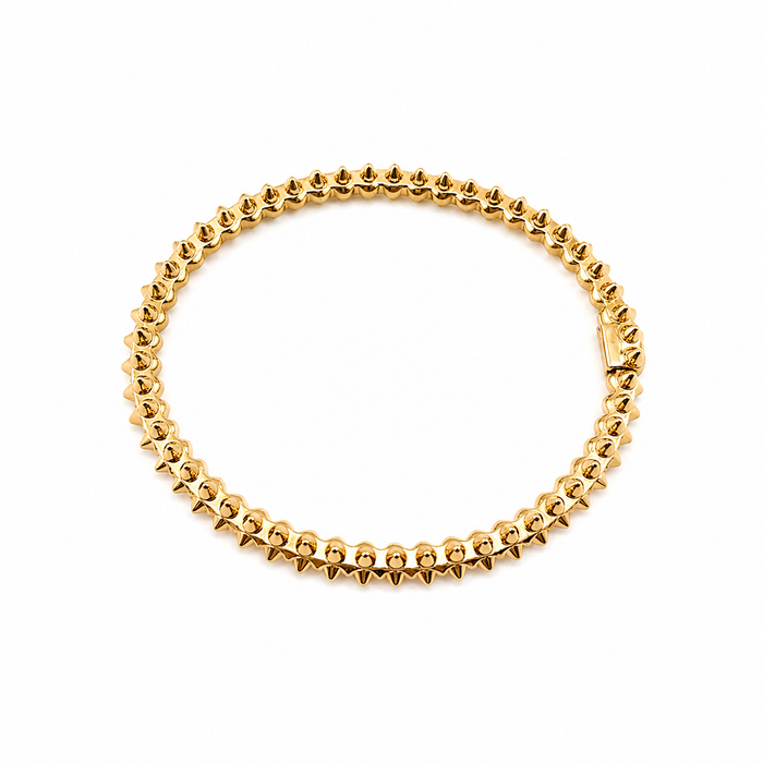 Bangle with spikes
