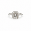 Emerald Semi Mount Ring GWG