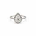 14K White Gold Bear-Shaped Ring