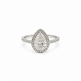 14K White Gold Bear-Shaped Ring - Image 1