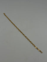 The Aurelia Clip Link Bracelet – 18K Solid Gold - Image 2