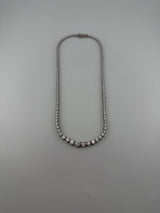 Graduated 17 carat diamond necklace - Image 4