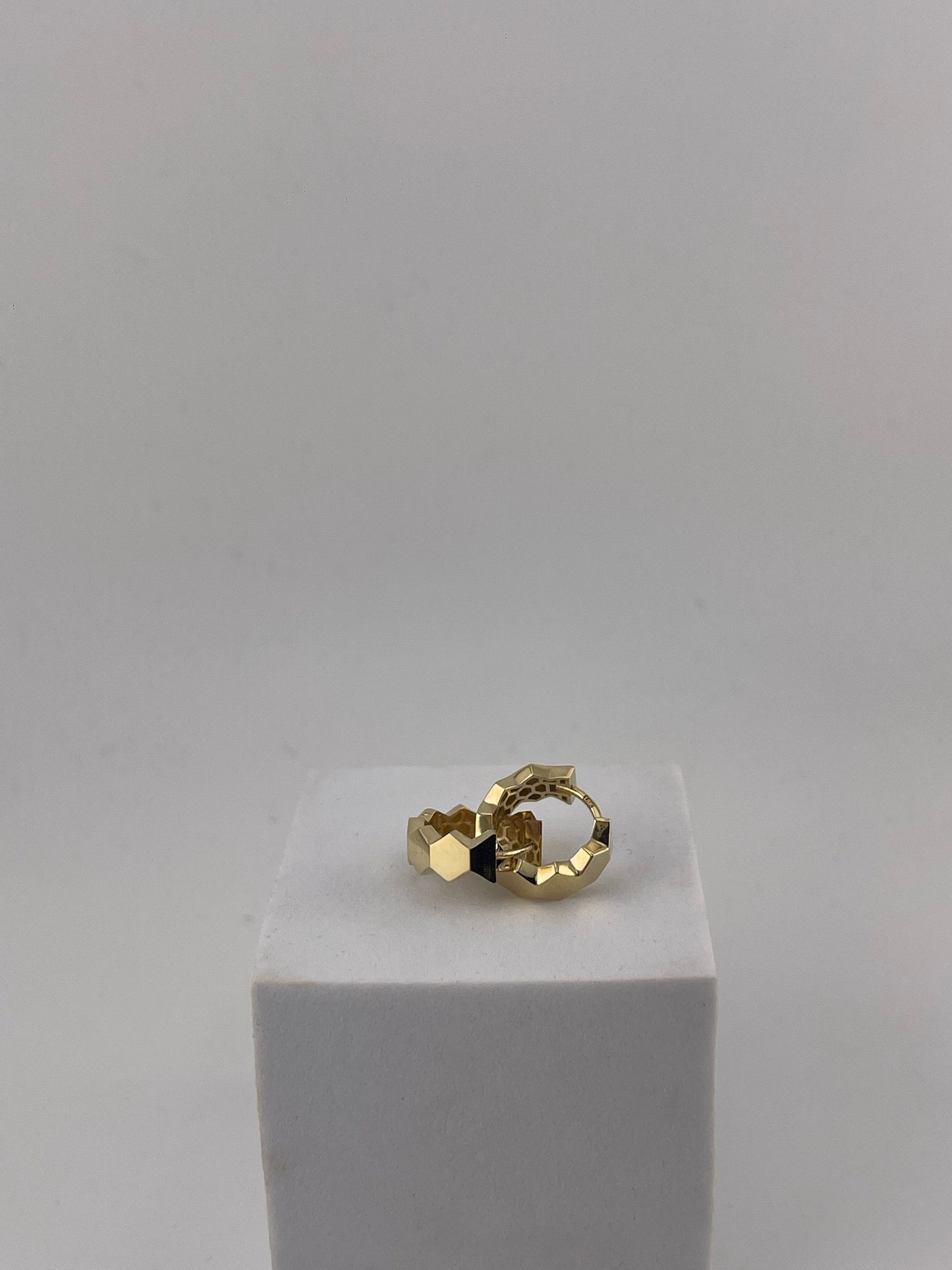 Hexagon earrings