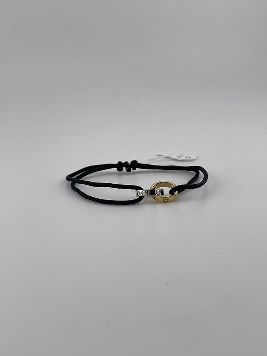 Interlocking cord bracelet