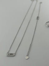 Solid Silver Jewelry Set with Premium Movable CZ Stones – Necklace, Bracelet, Ring & Stud Earrings - Image 3
