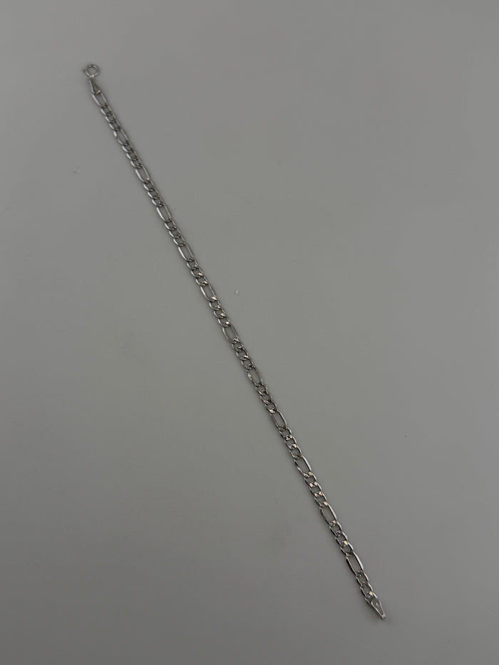 Figaro Bracelet — 18K Solid Gold