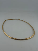 The Golden Étoile Mesh Choker – 18K Solid Gold - Image 2