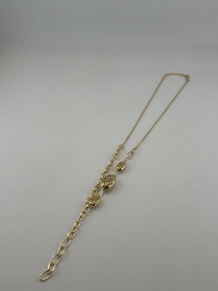The Aurelia Filigree Link Necklace