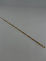 18K Tri-Tone Luxe Link Bracelet - Image 3