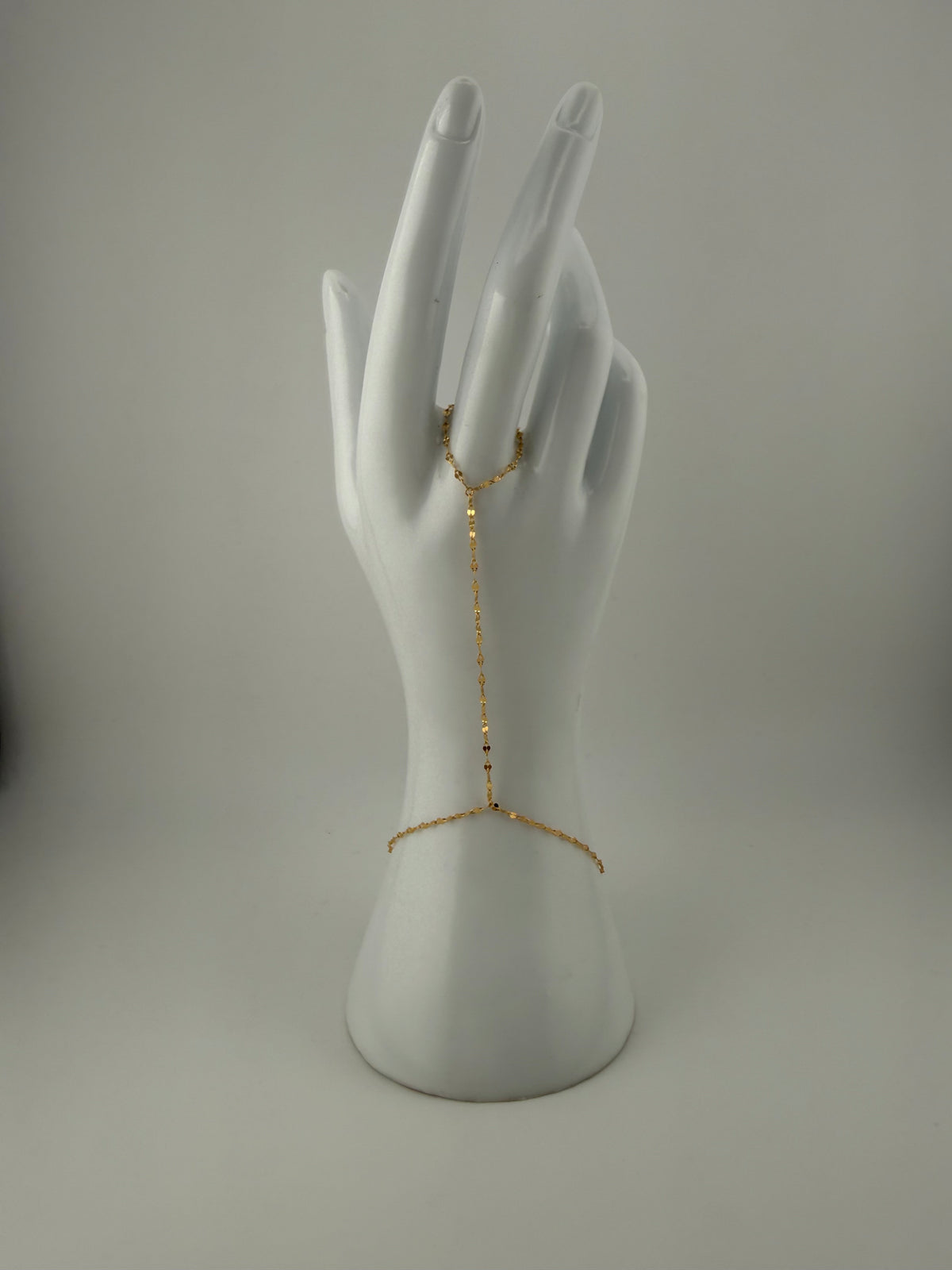 Solid 21k gold handchain - Image 1