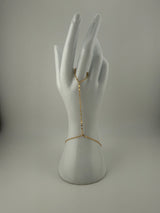 Solid 21k gold handchain - Image 1