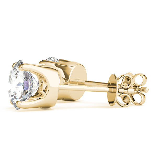 Solitaire Diamond Stud Earrings 3 carat - Image 12