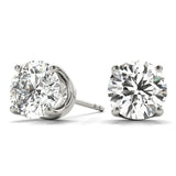 Solitaire Diamond Stud Earrings 4 carat - Image 7