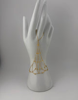 Solid 21k gold handchain - Image 1