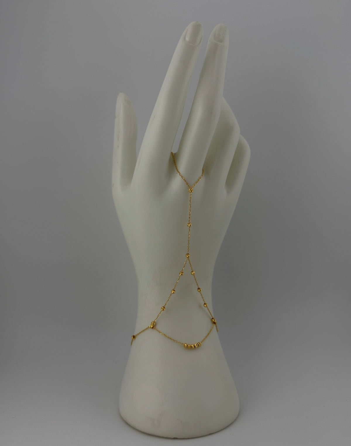 Solid 21k gold handchain - Image 1