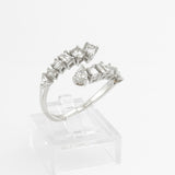 Multishaped 2 ctw total Lab Diamond Wrap Ring - Image 1