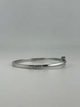Silver T Bangle - Image 2