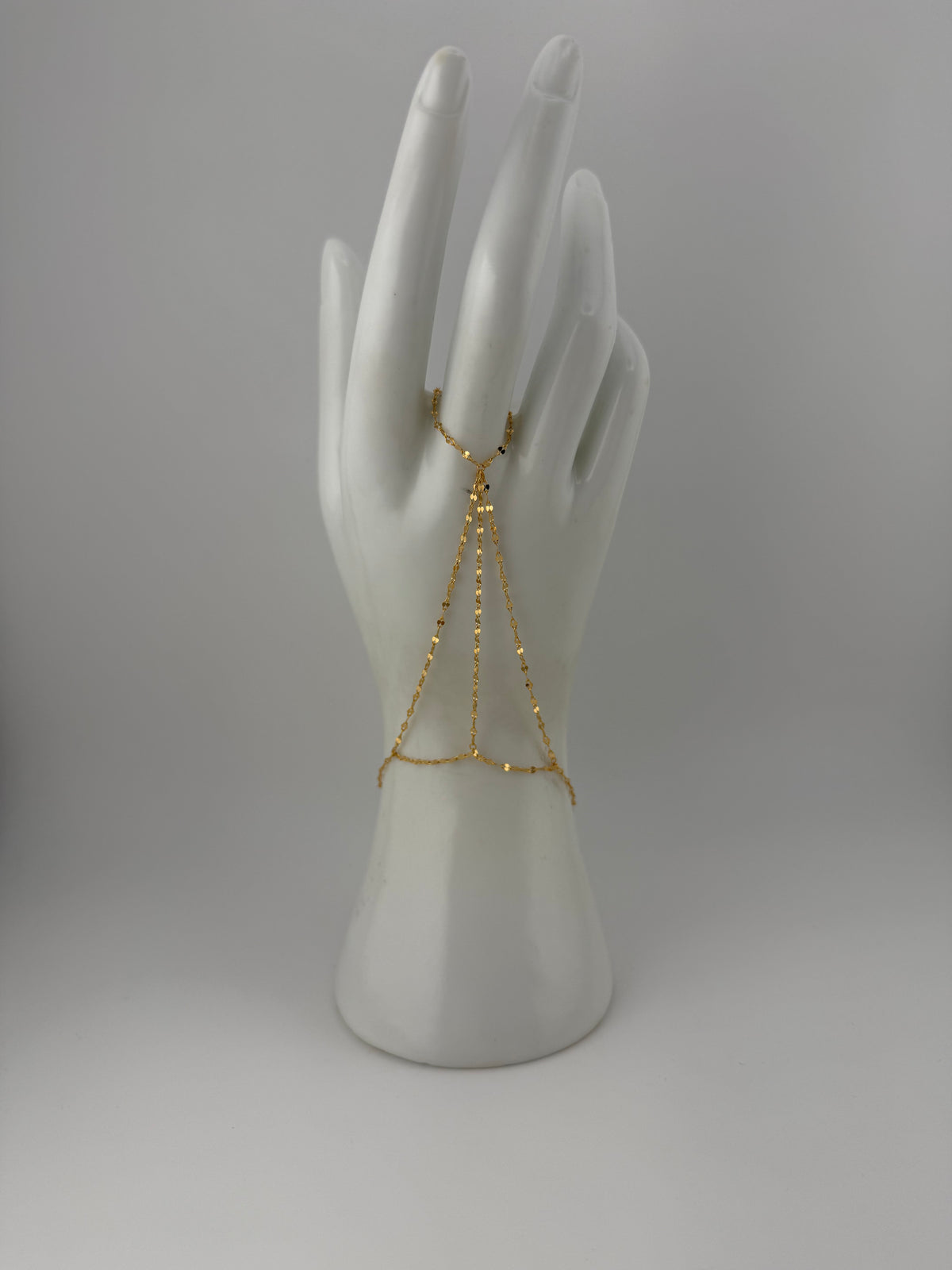 Solid 21k gold handchain - Image 1