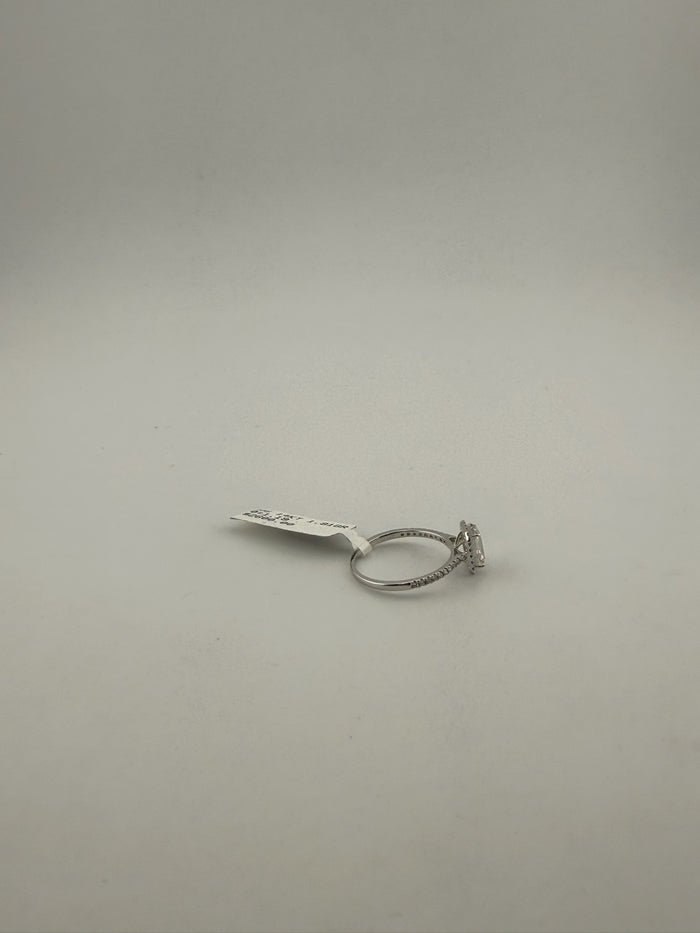 14K White Gold Bear-Shaped Ring