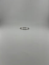 White gold 18K Full-pave bangle with screw markings - Image 2