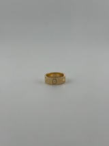 Lined ring with screw markings - Image 1