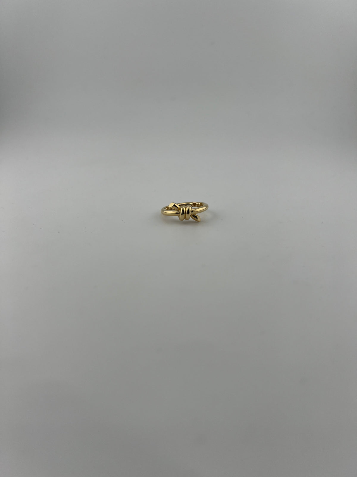 Knot ring with premium CZ stones - Image 3