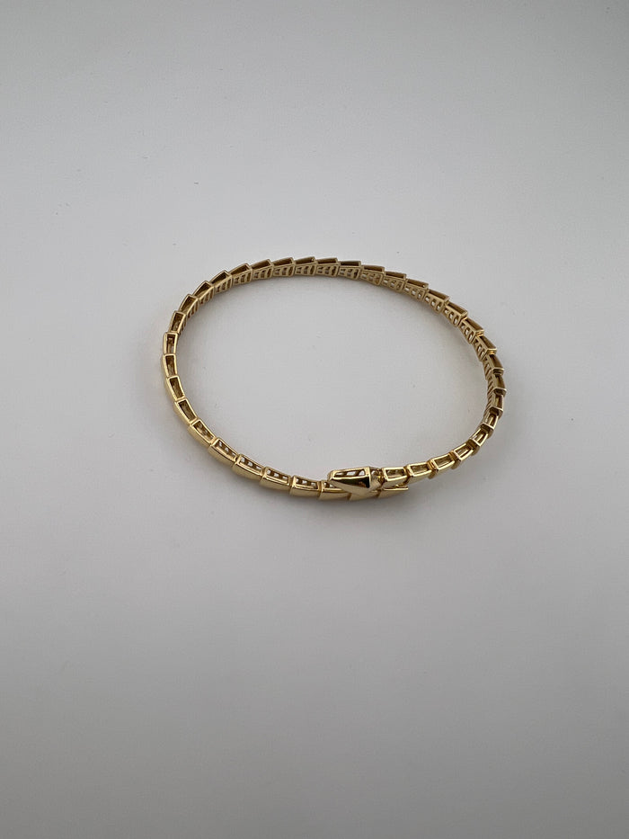 Thin snake bangle