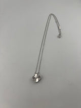 Silver Single Clover Necklace - Image 1