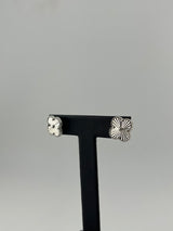 Silver Clover Studs - Solid 925 Sterling Silver - Image 2