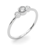 Three Stones Stackable Ring - Image 5