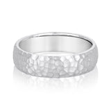 Classic Beveled Edge Men's Wedding Band 6mm - Image 2