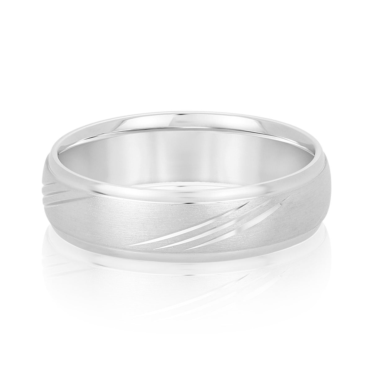 Refined Sculpt Men's Band 6mm - Image 2