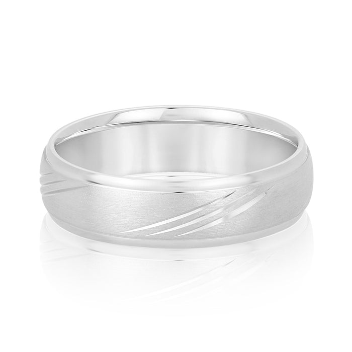 Refined Sculpt Men's Band 6mm