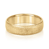 Textured Edge Men's Band 6mm - Image 1