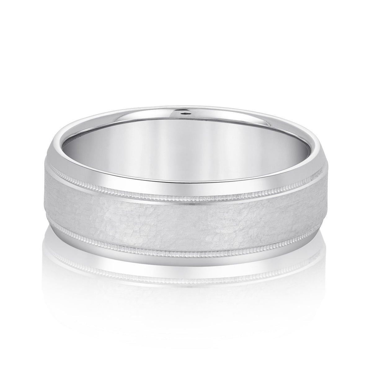 Elegant Sculpt Men's Band 5mm - Image 2