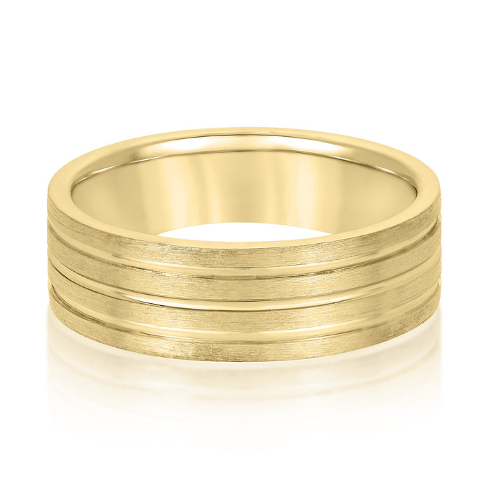 Etched Brilliance Men's Band 6mm