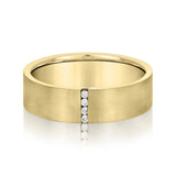 Sleek Divide Diamond Band - Image 1