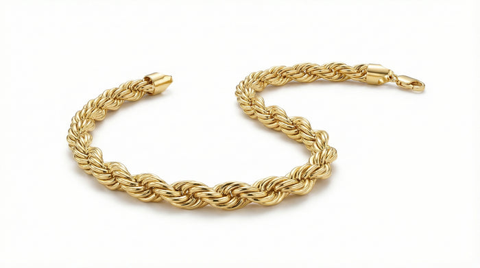 Large Wide Rope Bracelet