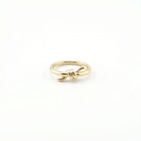 Knot ring all gold - Image 1