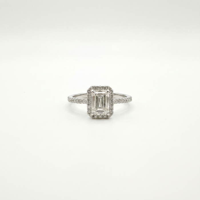 Emerald Semi Mount Ring GWG